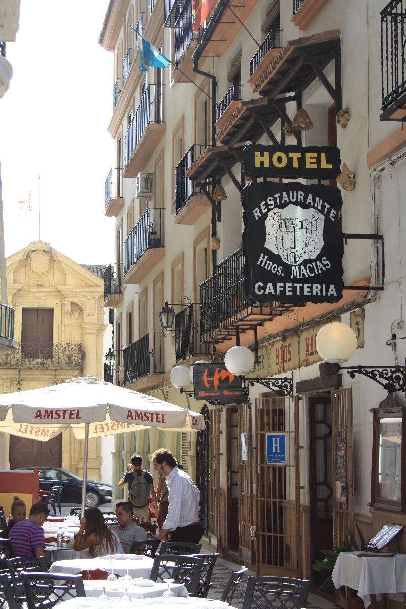 Hotel Hermanos Macias Ronda Eksteriør billede